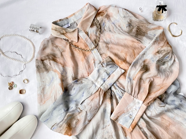 シャツワンピース Lサイズ